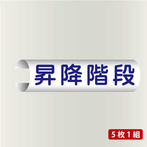 単管表示111　昇降階段