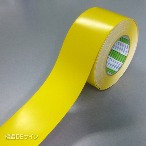 ガードテープ103　黄　　70㎜巾×10m巻　　　コンクリート用