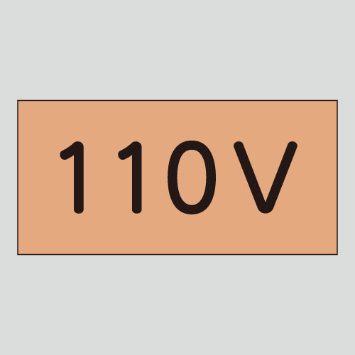 JIS配管識別明示ステッカー　電気用4　　特大