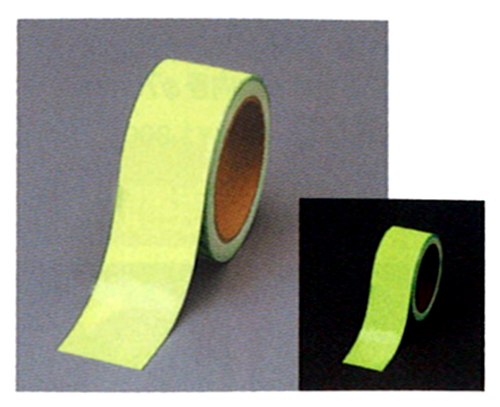 ルミノーバテープ　　高輝度蓄光式　　50㎜巾×10m