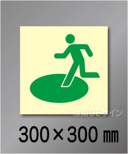 シンボル31　　屋外用高輝度蓄光表示　300×300